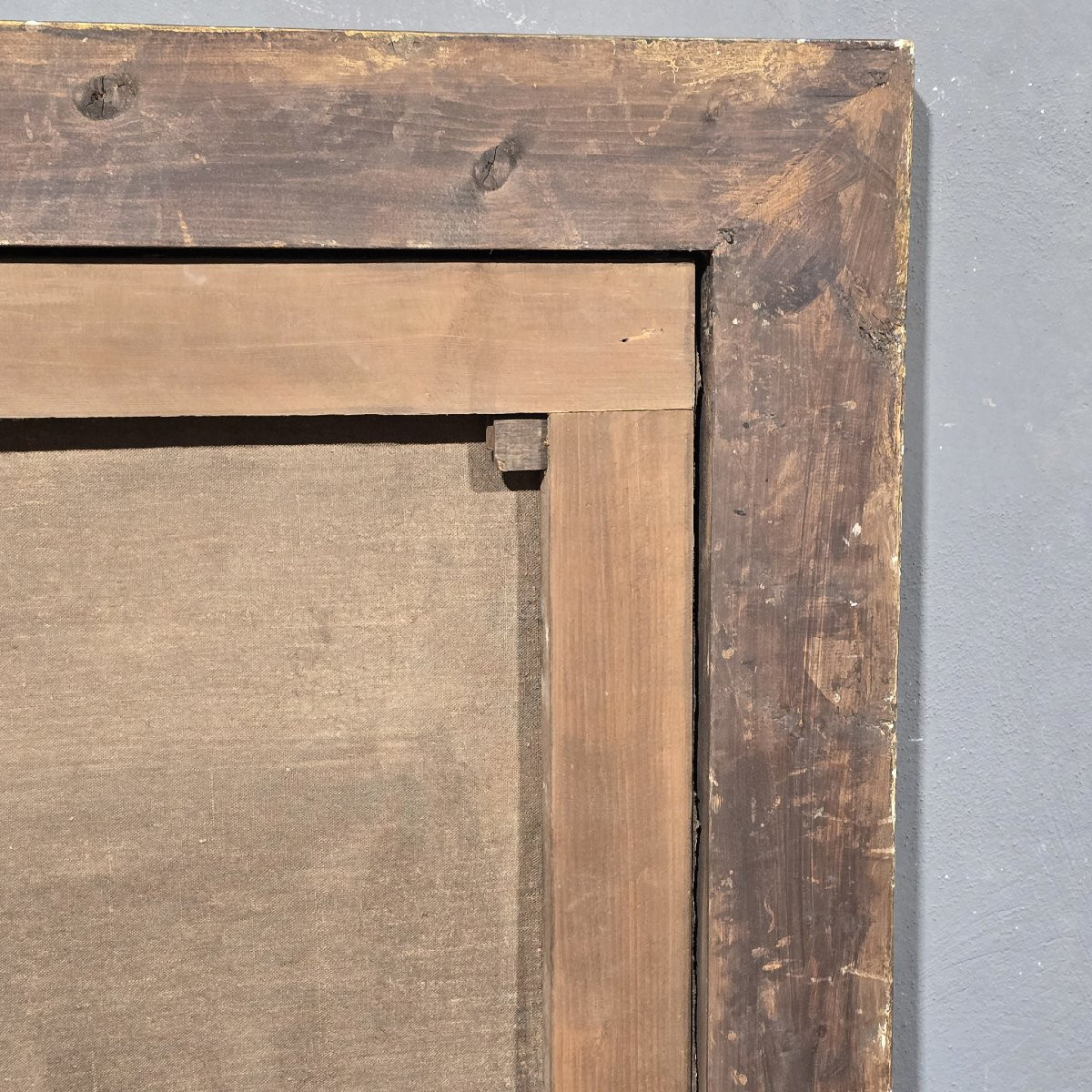 Antico Dipinto Natura morta con fiori e frutta-photo-7