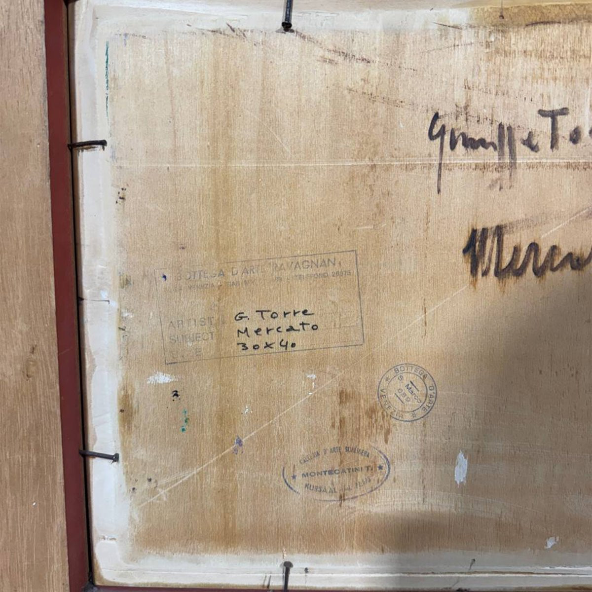 Scena di mercato - Giuseppe Torre-photo-5