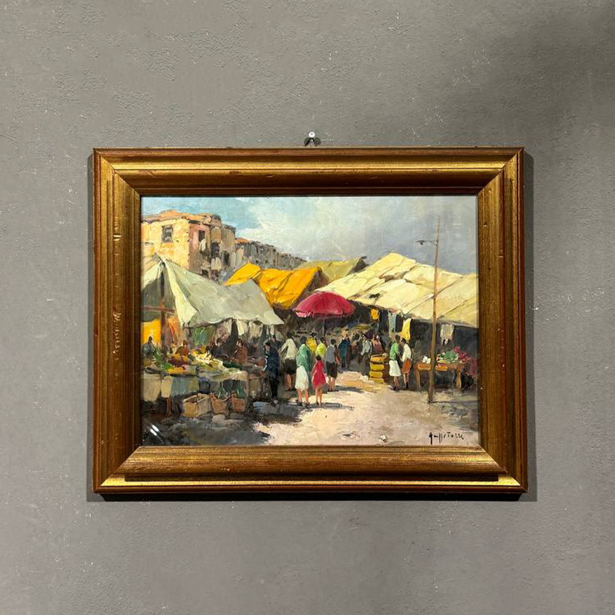 Scena di mercato - Giuseppe Torre