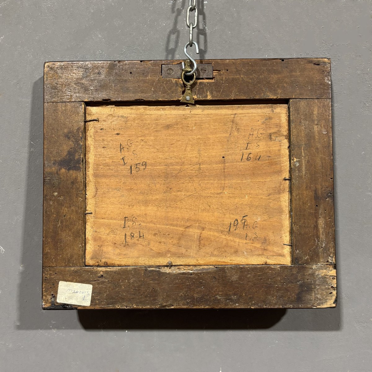 Estasi di San Francesco, dipinto ad olio del XVIII secolo-photo-1