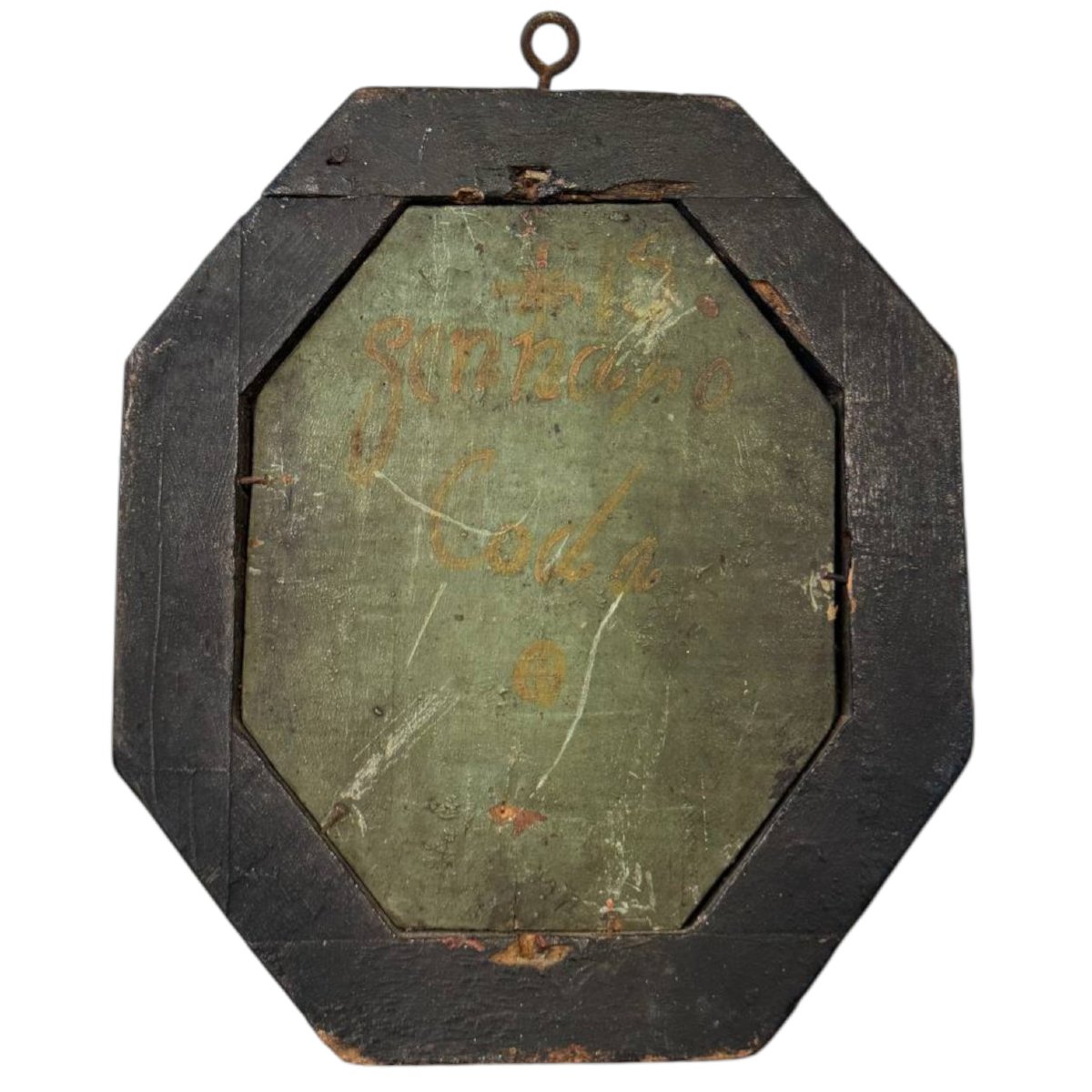 Reliquiario ottagonale con reliquie e San Francesco Borgia, XVII–XVIII secolo-photo-8