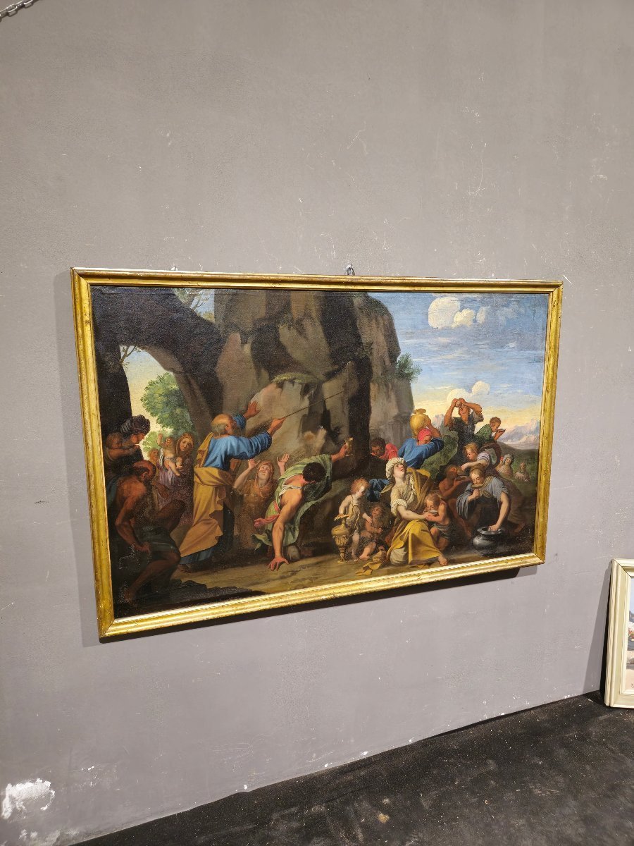 Dipinto barocco – Scuola napoletana, XVII secolo – Ambito di Mattia Preti-photo-2