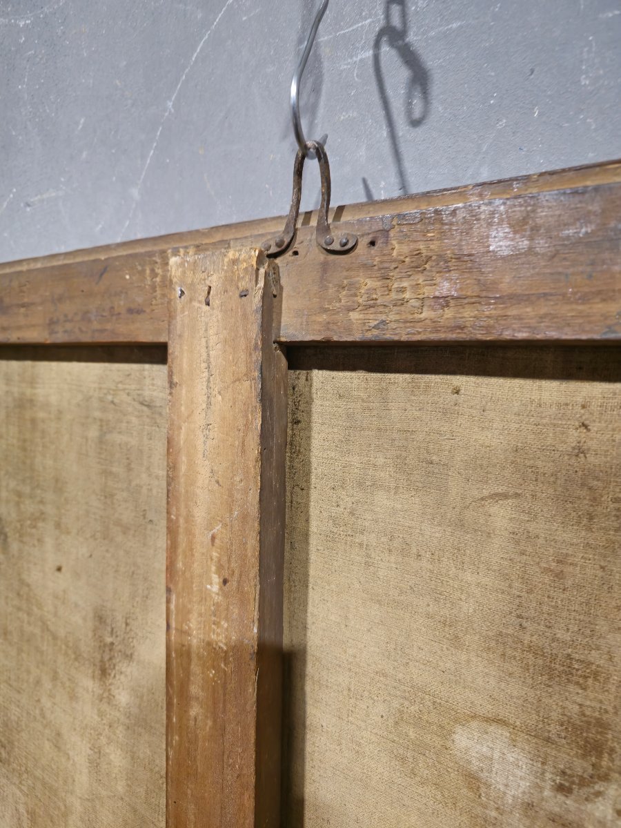 Dipinto barocco – Scuola napoletana, XVII secolo – Ambito di Mattia Preti-photo-1