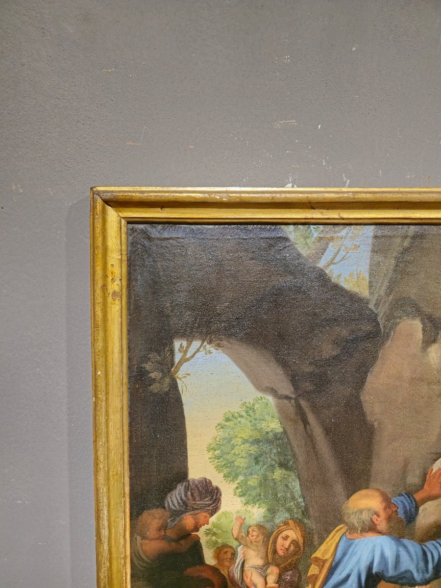 Dipinto barocco – Scuola napoletana, XVII secolo – Ambito di Mattia Preti-photo-5