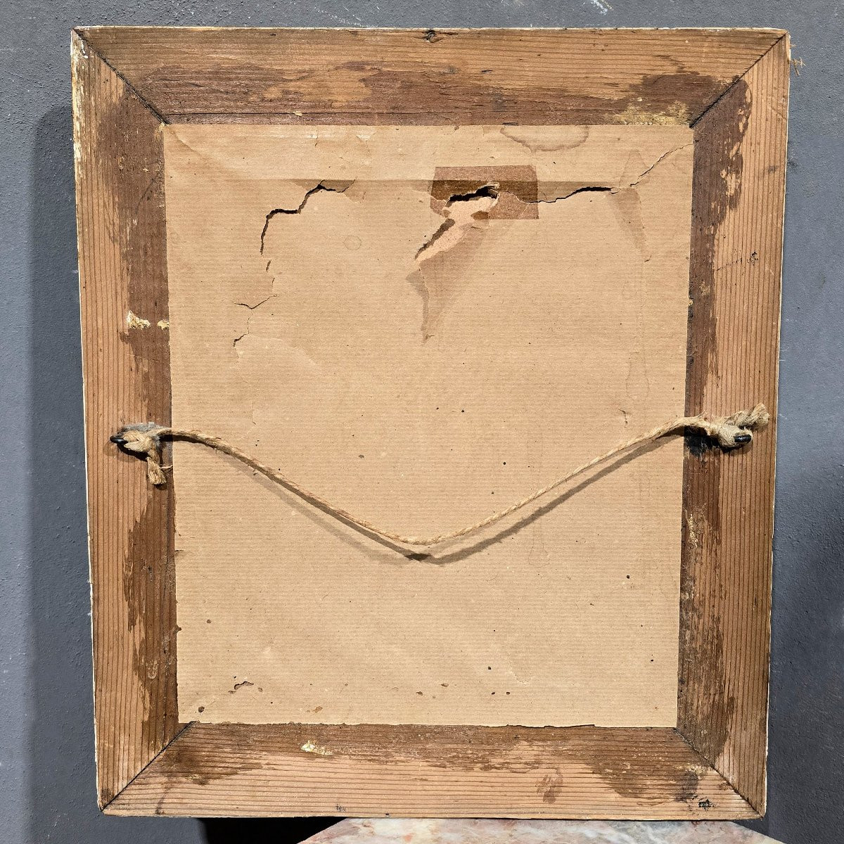 Madonna del dito – Antico dipinto su rame XVIII secolo (Italia)-photo-2