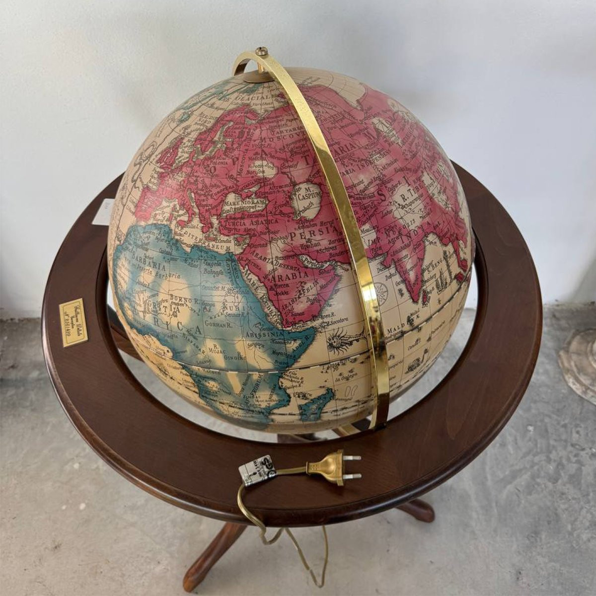 Mappamondo luminoso da terra edizione numerata Guillaume Delisle-photo-4