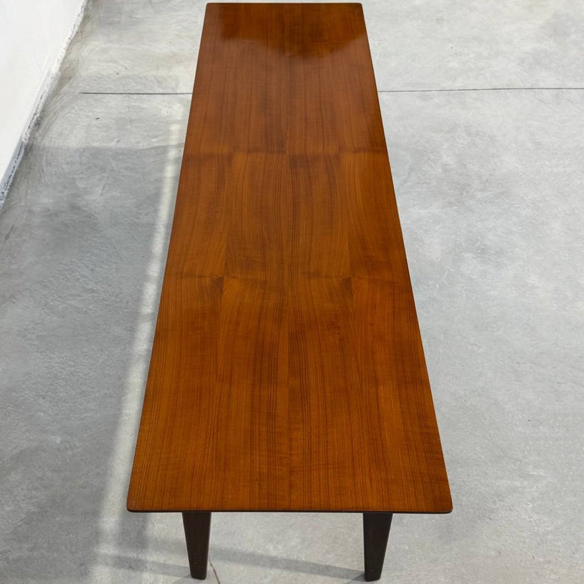 Panca in legno Vittorio Dassi anni 50-photo-5