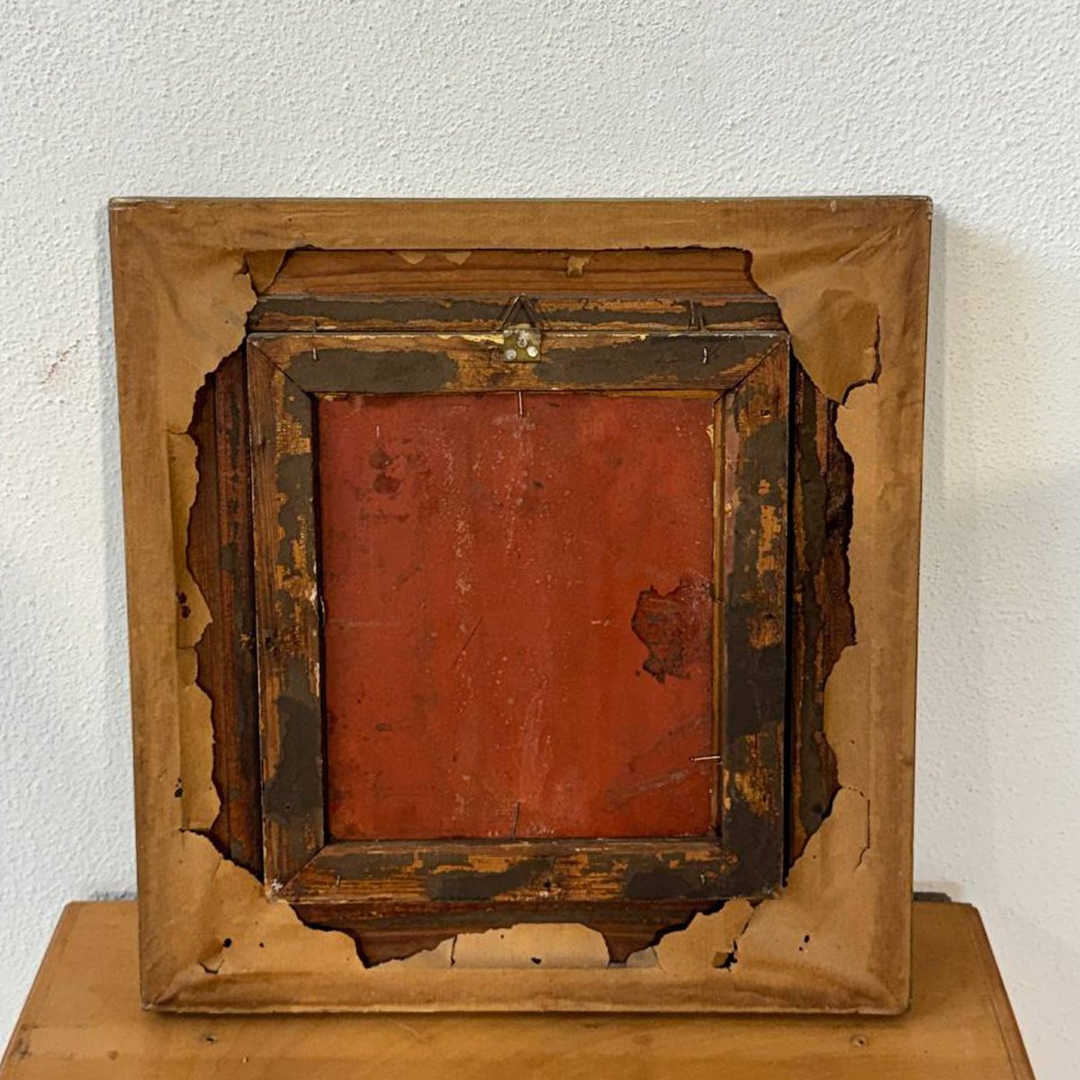 Scena d’Interno con Figure – Atmosfera Intima di Gusto Antico olio su tavola-photo-4