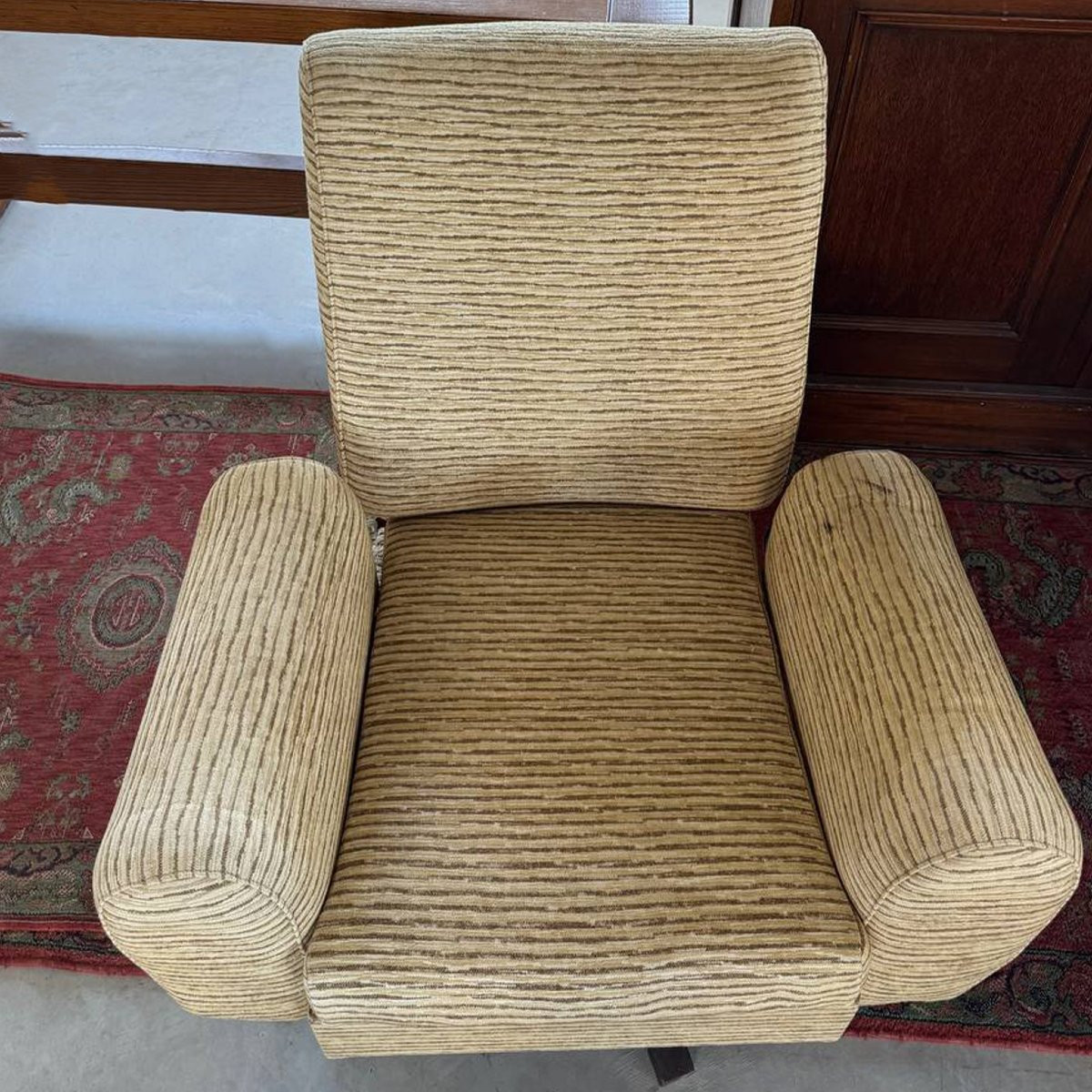 Coppia di poltrone design anni ’60 girevoli-photo-5