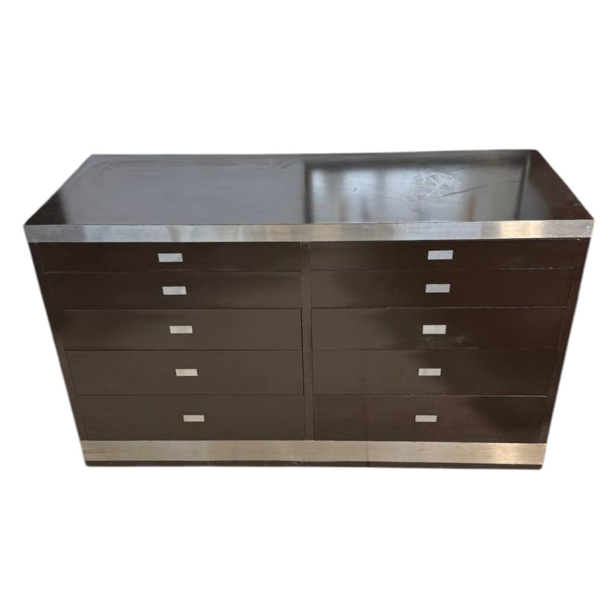 Cassettiera di design italiano degli anni '70 firmata Willy Rizzo-photo-1