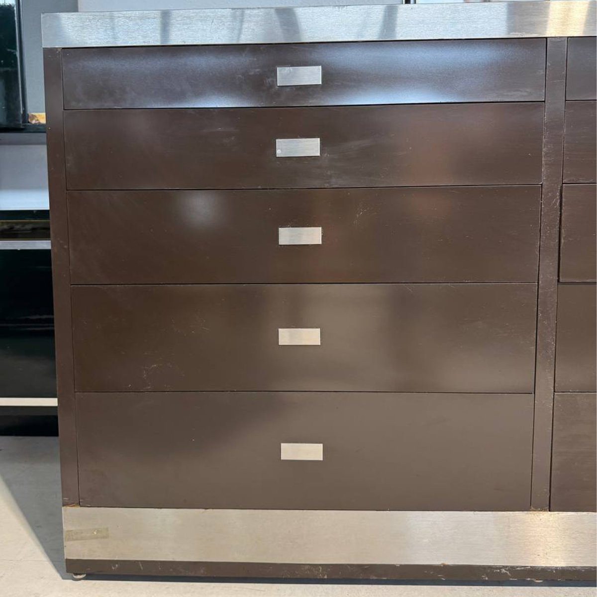 Cassettiera di design italiano degli anni '70 firmata Willy Rizzo-photo-4