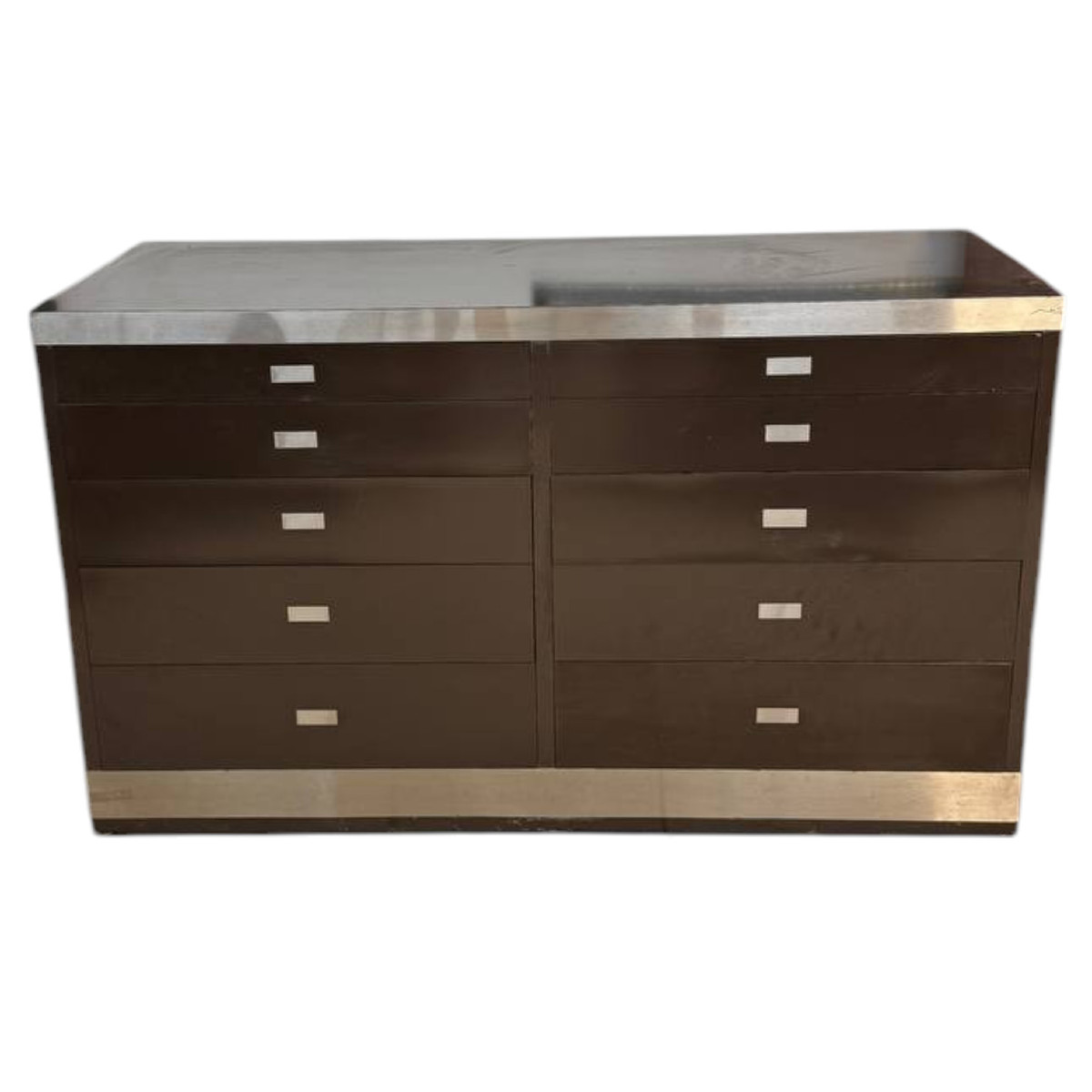 Cassettiera di design italiano degli anni '70 firmata Willy Rizzo