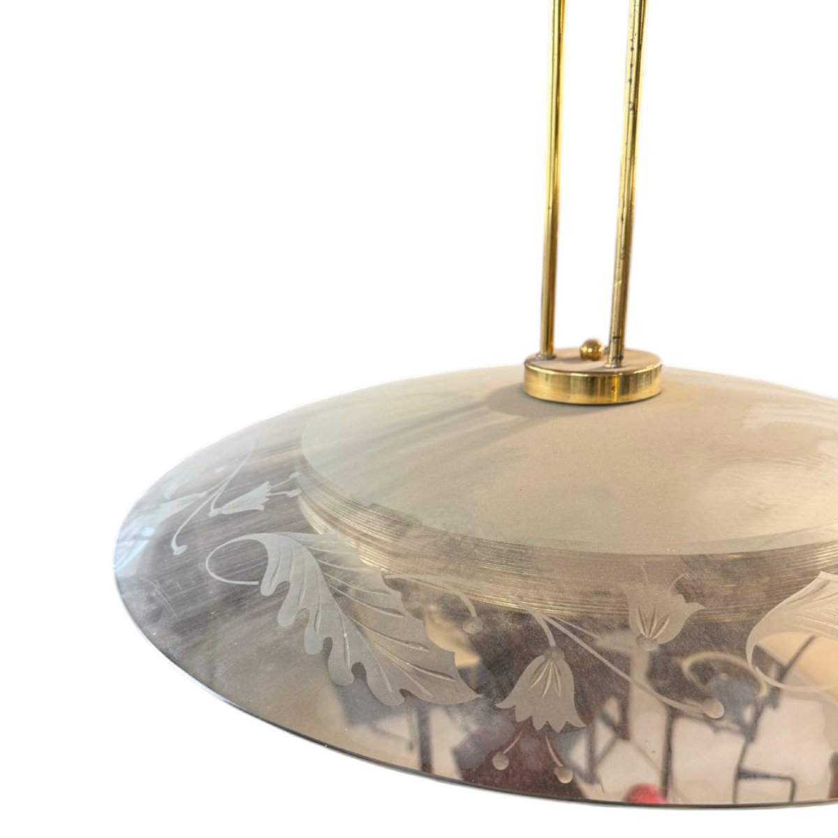 Lampadario di design italino di Pietro Chiesa per Fontana Arte, anni ’50-photo-2