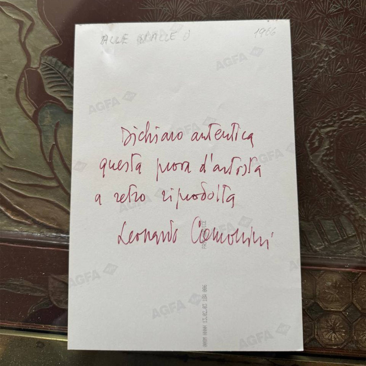 Leonardo Cremonini – Alle spalle del desiderio – Prova d’Artista III/X-photo-6