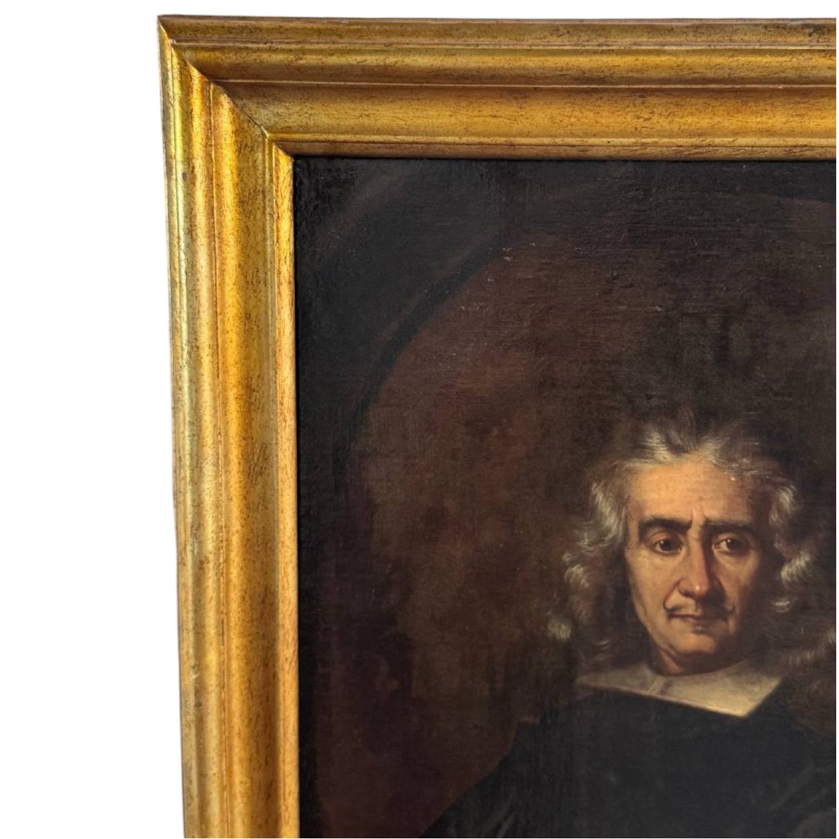 Ritratto di Nobiluomo Borbonico – Olio su Tela, XVIII Secolo-photo-2