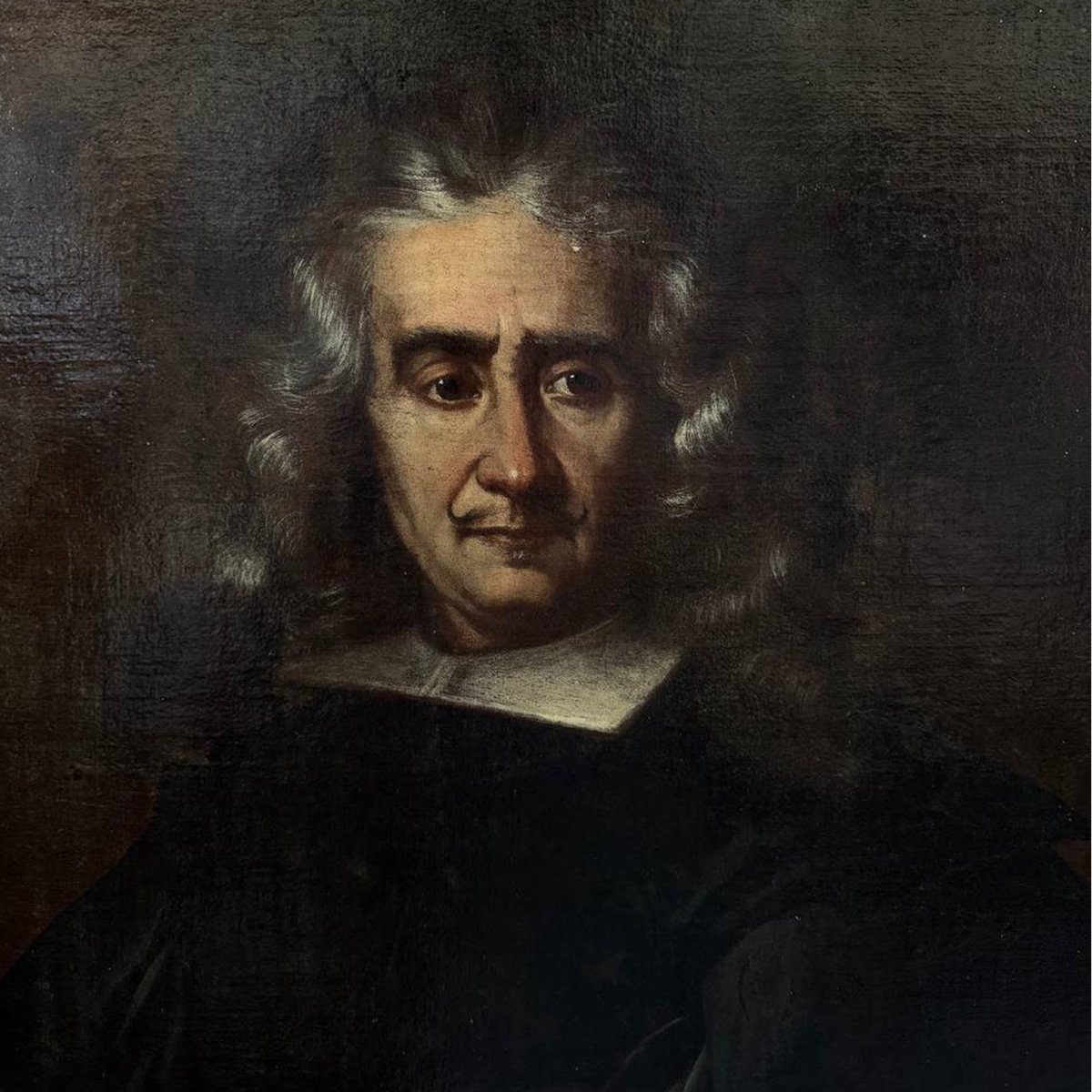 Ritratto di Nobiluomo Borbonico – Olio su Tela, XVIII Secolo-photo-3