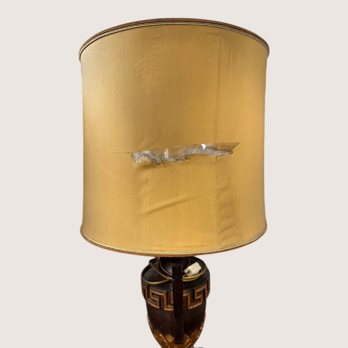 Coppia di lampade da tavolo in stile Impero, primo quarto del XX secolo-photo-4