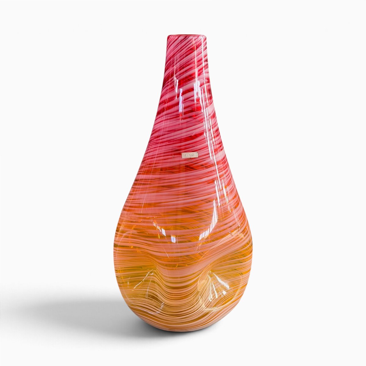Vaso in vetro di Murano degli anni '70-photo-2