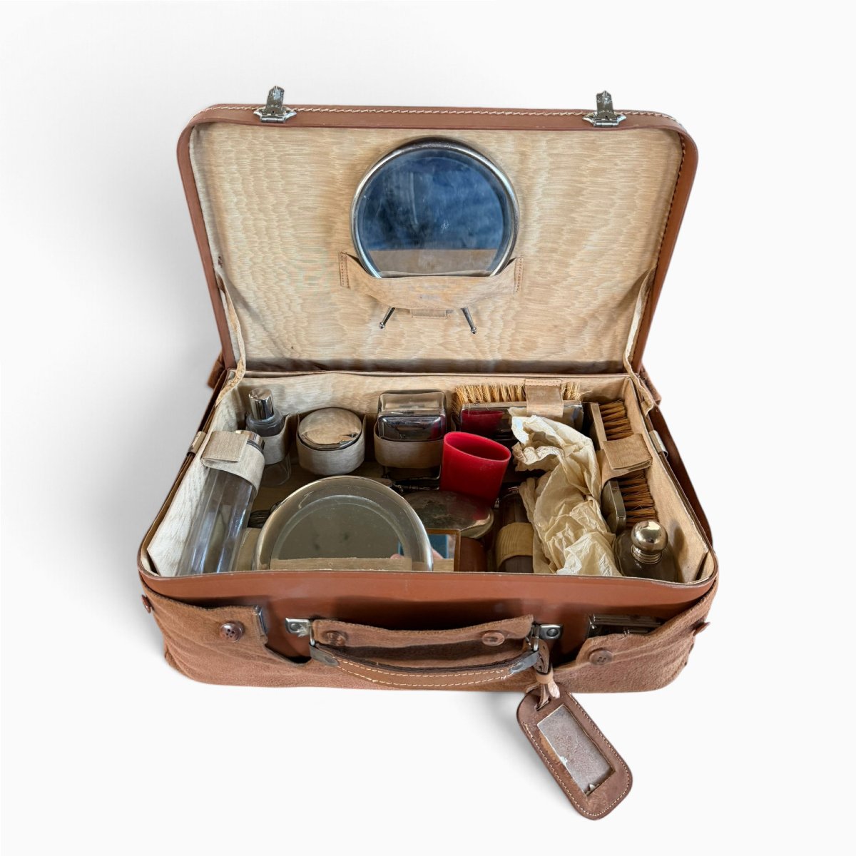 Necessaire da viaggio in pelle originale-photo-3