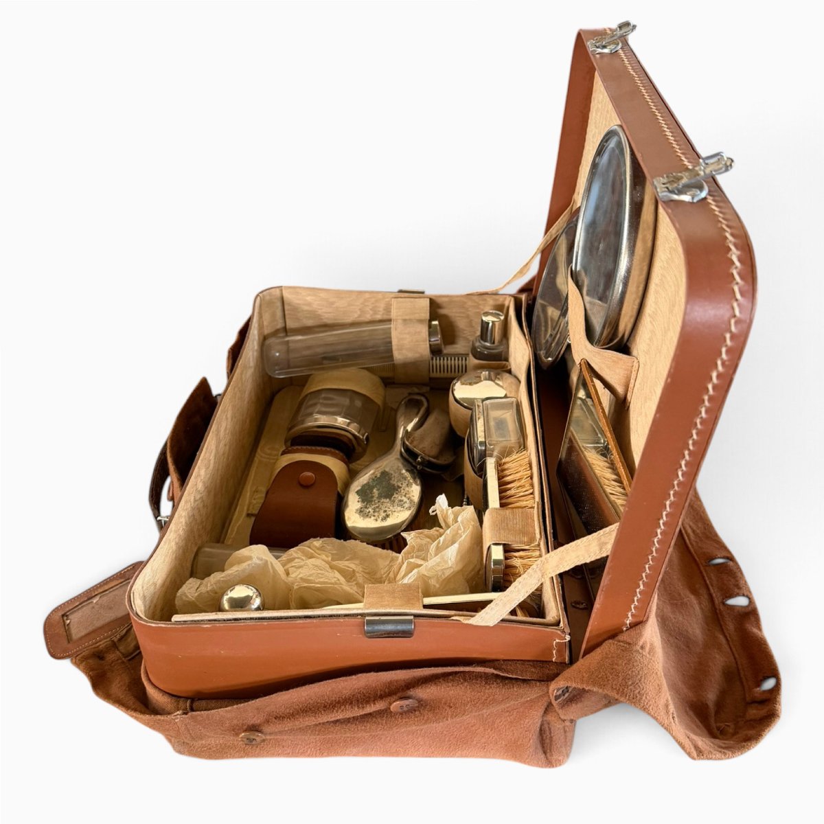 Necessaire da viaggio in pelle originale-photo-4