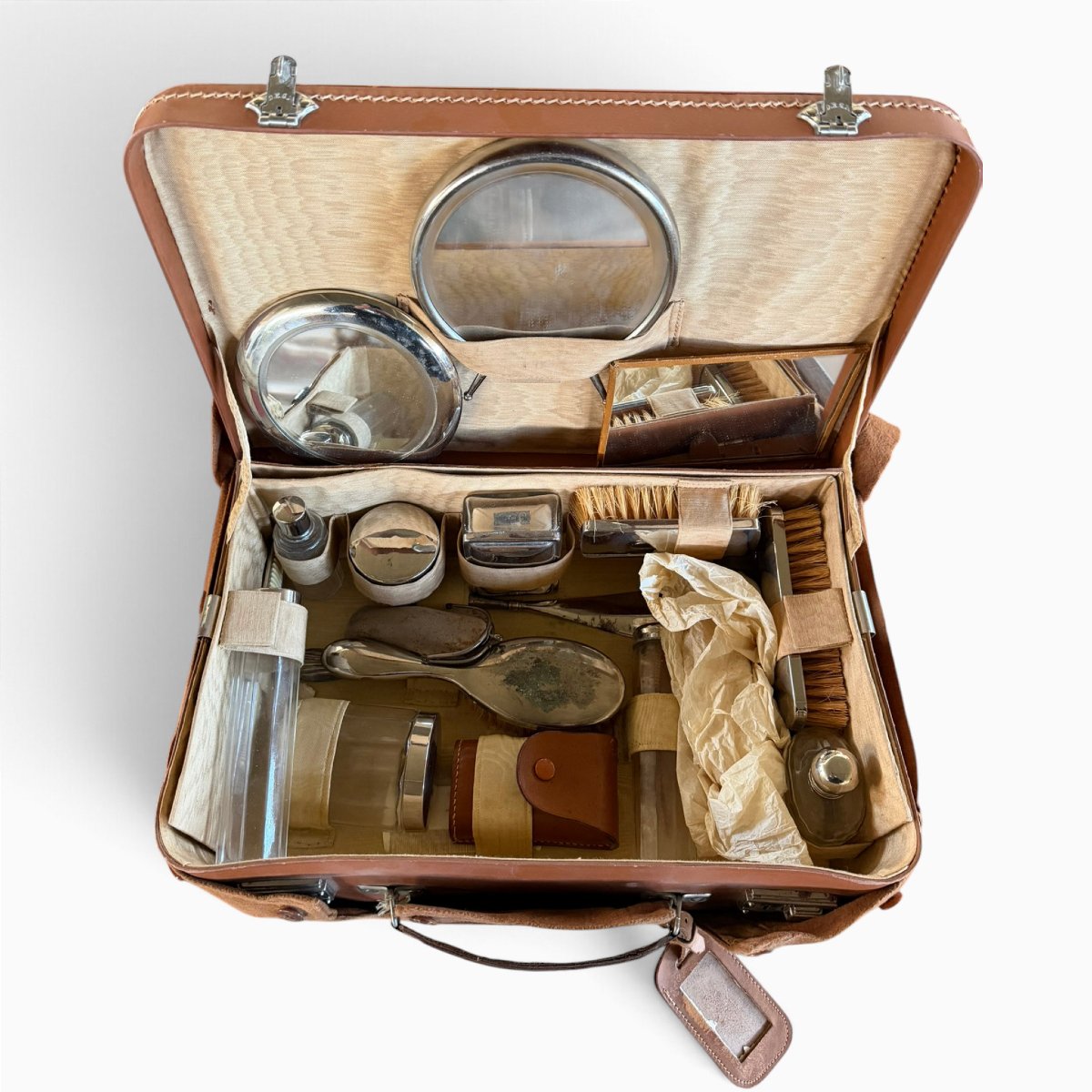 Necessaire da viaggio in pelle originale-photo-2