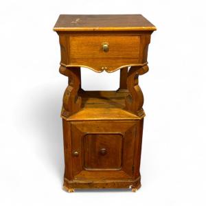 Elegante Comodino a virgola fine '800