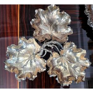 Centrotavola  Geranio Ø 43 cm in argento 925 Buccellati.