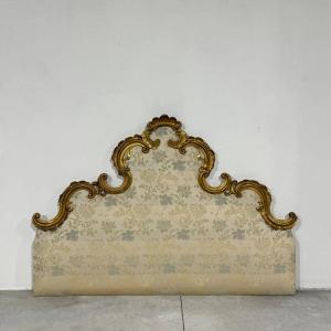  Antica testata letto matrimoniale in stile Luigi XV
