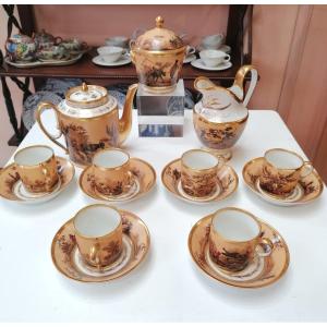 Paris Porcelain Coffee Service - 19th Century