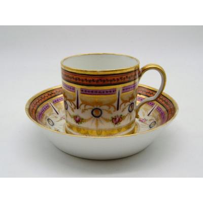 Paris Porcelain Rose Cup - XIXth