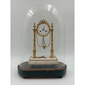 Louis XVI Style Gilt Bronze Clock, Early 19th Century