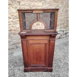 Oak Cash Register From The London Stock Exchange, Early 1900s