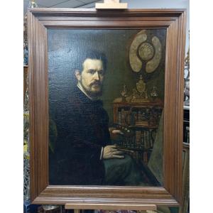 Self-portrait, Oil On Canvas, 19th Century