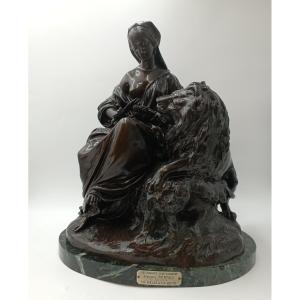 Moreau's Bronze Beauty And The Beast