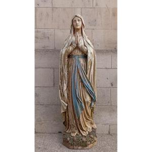 Notre Dame De Lourdes Terracotta, Early 1900s