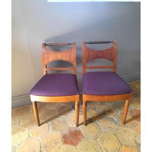 Pair Of Chairs In The Style Of Emilio Terry