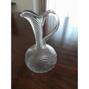 18th Century Blown Glass Carafe