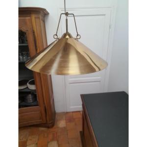 Brass Pendant Light From The 70s/80s