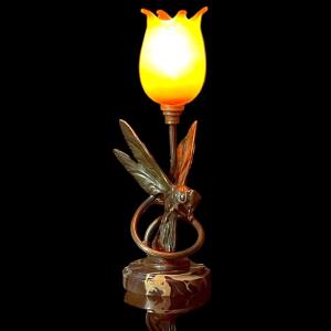 Dragonfly Lamp By Charles Schneider