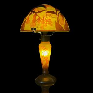 Rare Multi-layered Lamp By Daum, Digitalis Model