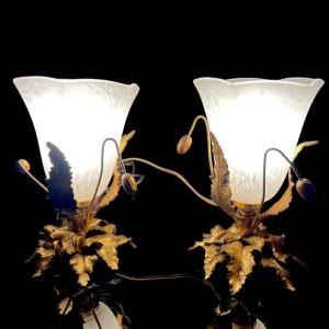 Pair Of Nightlights By Charles Schneider