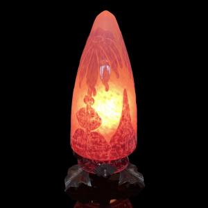 Dahlias Night Light Le Verre Français