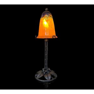 Daum Blown Glass Lamp