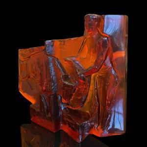 Cubist Sculpture By Professor Jan černý