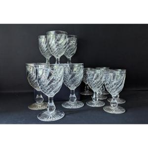 “bamboo Tors” Service In Baccarat Crystal