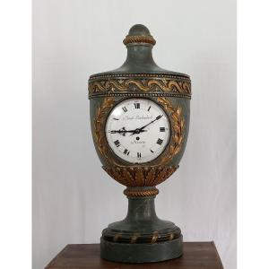 8th Century Woodwork Clock