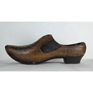 Wooden Clog Maker Sign_folk Art