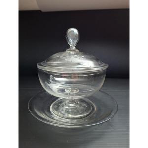 Crystal Bonbonnière With A 19th-century Marquis's Crown