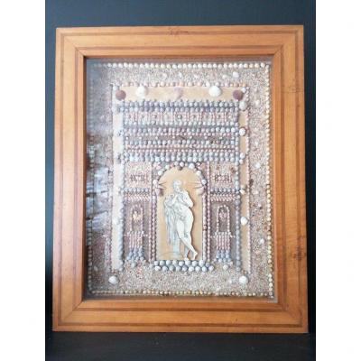 19th Century Shell Table.