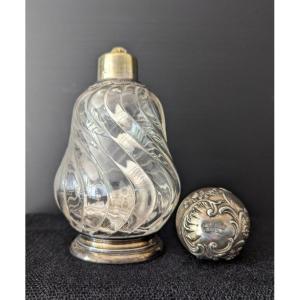 Baccarat Alcohol Lamp, Circa 1890